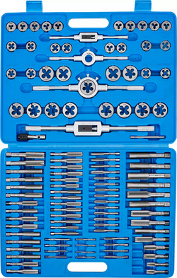 Zestaw gwintowników i narzynek 110 elementów BGS 900