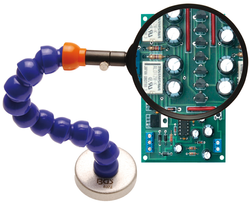 Lupa - elastyczne ramię magnetyczna stopa BGS Technic